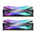 رم کامپیوتر RAM ای دیتا دو کاناله مدل SPECTRIX D60G DDR4 RGB حافظه 16 گیگابایت فرکانس 3200 مگاهرتز